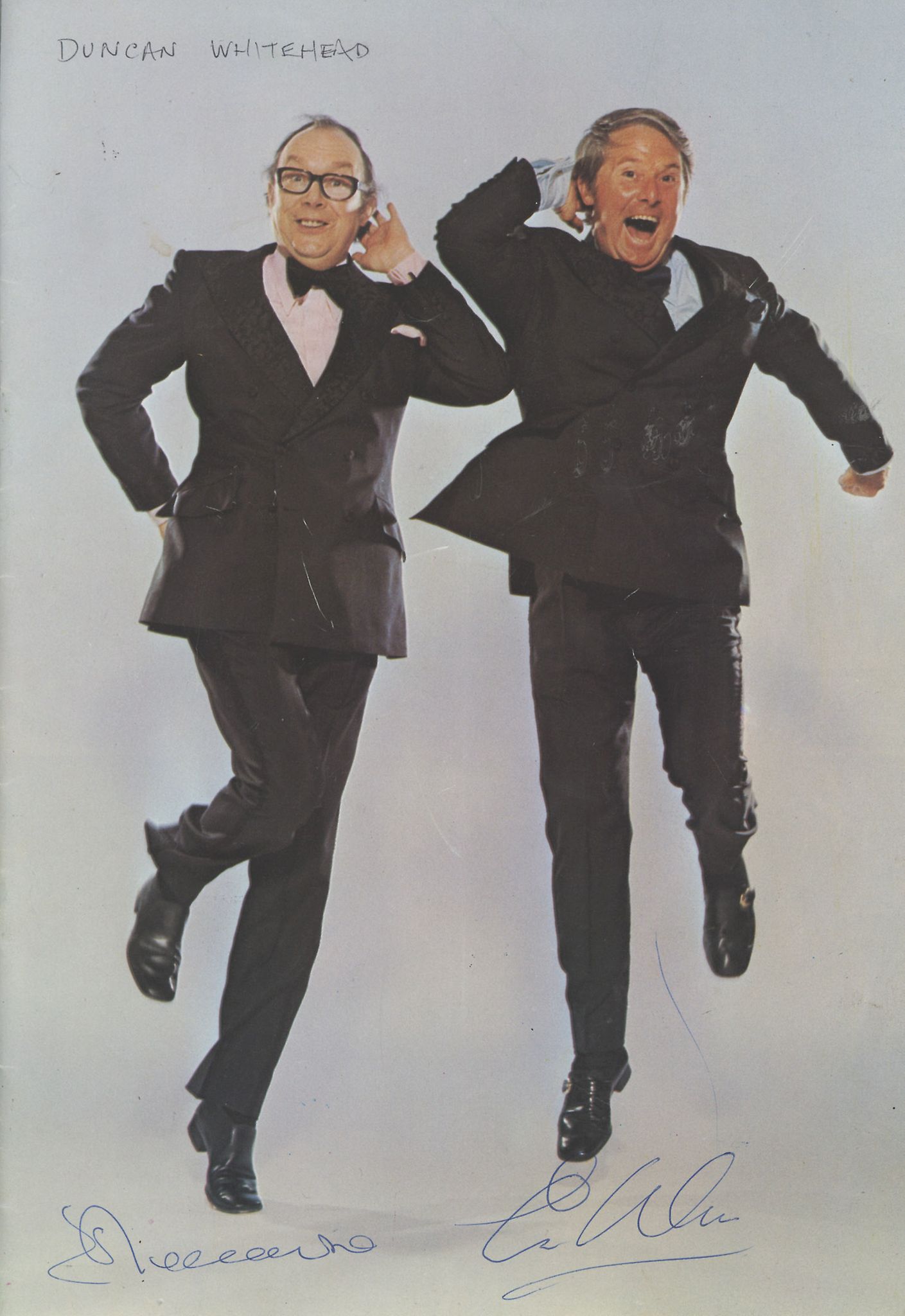MORECAMBE, ERIC & ERNIE WISE - Booklet dedicated to some of the famous performances of Eric...