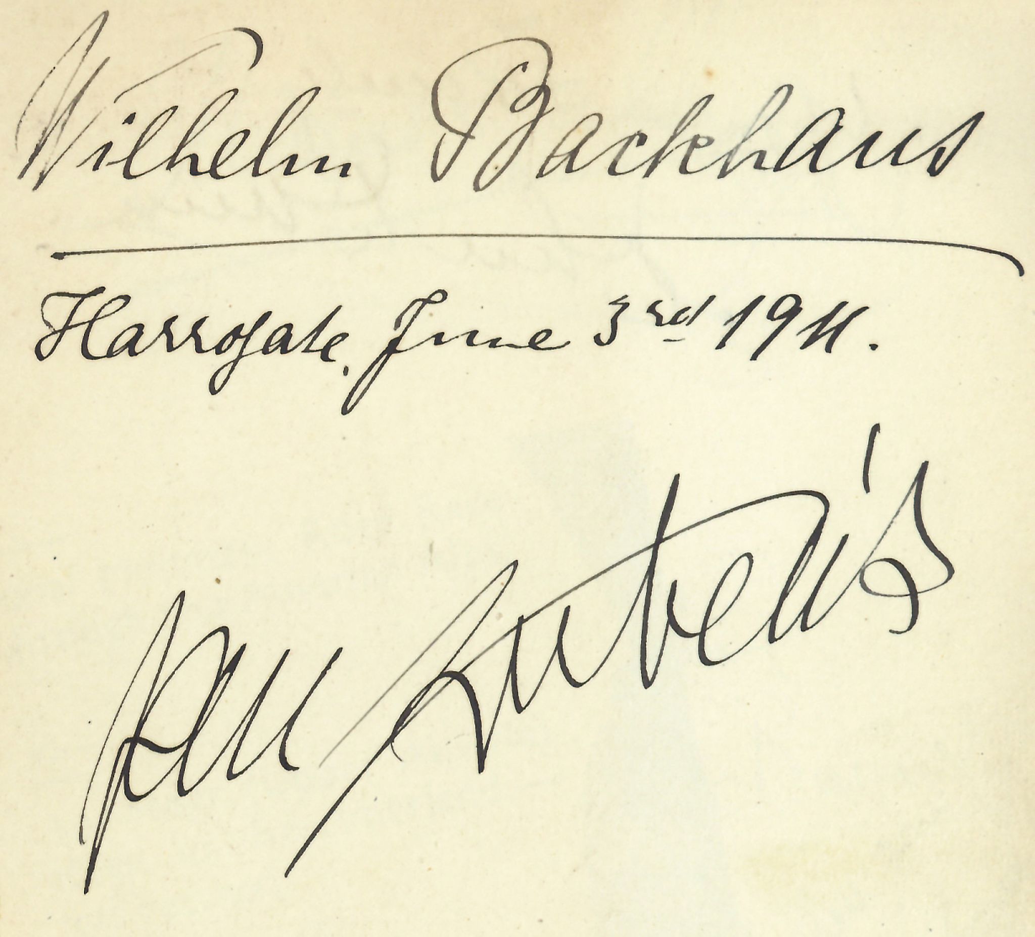 AUTOGRAPH BOOK -INCL. ANNA PAVLOVA, AMUDSEN - An album containing a large number of autographs and - Image 3 of 6