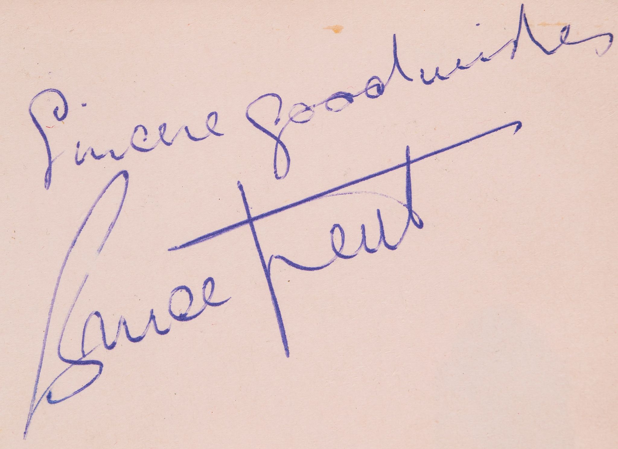 AUTOGRAPH ALBUM - MUSICIANS AND ACTORS - Autograph album containing signatures of actors, music hall - Image 4 of 4