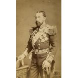 ALFRED, PRINCE - Original photograph - Maull and Fox Photograph portrait by Maull  &  Fox of