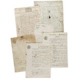 COLLECTION OF FRENCH DOCUMENTS - Large collection of French legal and administrative documents Large