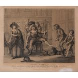 Bunbury (Henry) After. - Helena in the Dress of a Pilgrim; Tameing the Shrew, 2 plates from the