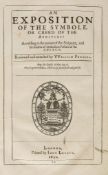 [Perkins (William) - Works] vol. 1 only, of 3, 12 parts in one vol., lacks general title and 3 other