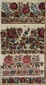 Wallpaper.- - c.75 colour woodblock designs, many floral,, mounted  c.75 colour woodblock designs,