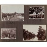 Australia.- - photograph album,,  c.80 mounted albumen photographs, mostly views in Victoria, the