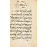 Sannazaro (Jacopo) - L'Arcadie,  first edition in French ,  woodcut initial, capital spaces with