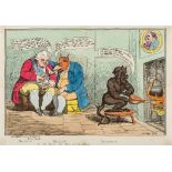 Gillray (James) - Bonus Melior Optimus, Or the Devil's the Best of the Bunch, a Coalition satire