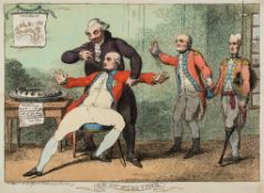 Gillray (James) - Aniticpation, or the approaching fate of the French Commercial...  Aniticpation,