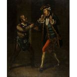 Collet (John) - The Butcher and the Frenchman, the composition engraved by Charles White after