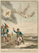Gillray (James) - The State of War _ or _ the Monkey-Race in danger, the army of French apes being