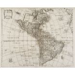 America.- Seile (Henri) - Americæ Nova descriptio,  engraved map by Robert Vaughan, 345 x 420mm.,