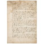 Winchester -  Draft or copy letter as Lord Treasurer to Lord North and the...  (William Paulet,