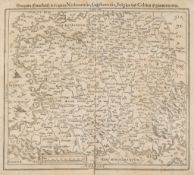 -. Munster (Sebastian) - Das gantz Franckreich,  woodcut map of France, 320 x 360mm., German text