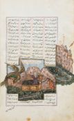 Ferdowsi (Abdu'l-Qasim) - [Shahnameh (The Book of Kings)],  380ff Persian manuscript in black