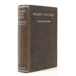 Woolf (Virginia) - Night and Day,  first edition,  2pp. reviews for  The Voyage Out  at end,