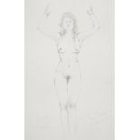 Erotica.- White (David) - Collection of original drawings and sketches, comprising:   a group of