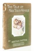 Potter (Beatrix) - The Tale of Mrs. Tiggy-Winkle,  first edition, first or second printing, signed
