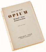 Cocteau (Jean) - Opium. Journal d'une desintoxication,  first edition, number 14 of 28 copies on