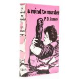 James (P.D.) - A Mind to Murder,  first edition,  small library stamp foot of © page, further