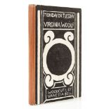 Woolf (Virginia) - Monday or Tuesday,  first edition  ,   4 full-page woodcuts by Vanessa Bell (some