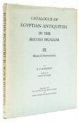 Music.- Anderson (R.D.) - Musical Instruments,  vol.III of the   Catalogue of Egyptian Antiquities