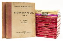 Egyptian Research Account.- Quibbell (J.E.) - and F.W. Green . Hierakonpolis , 2 vol., comprising