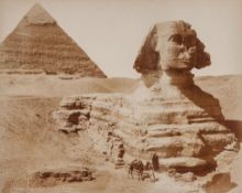 G. Lekegian and Co. (active 1880s-1900s) - Pyramide & Sphinx, Ghizeh, ca.1890 Albumen print,