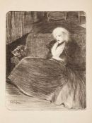 Steinlen (Théophile A.).- Delmet (Paul) - Chansons de Femmes, number 7 of 50 copies on Japon