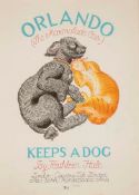 Hale (Kathleen) - Orlando (The Marmalade Cat) Keeps a Dog, chromolithographed title, a little