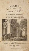 [Fenwick (Eliza)] - Mary and her Cat. In Words not exceeding Two Syllables, first edition , engraved