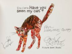Carle (Eric) - Have You Seen My Cat?, signed and inscribed by the author to Marianne Gourary with
