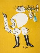 Puss in Boots.- Perrault (Charles) - Le Chat Botté, one of 300 copies in French, this copy without