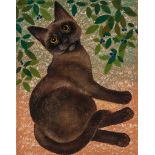 Weisgard (Leonard, 1916-2000) - Burmese cat gouache and watercolour on thick wove paper, 360 x 280