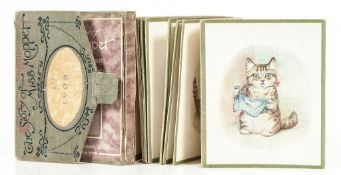 Potter (Beatrix) - The Story of Miss Moppet, first edition, in panoramic format , comprising 14