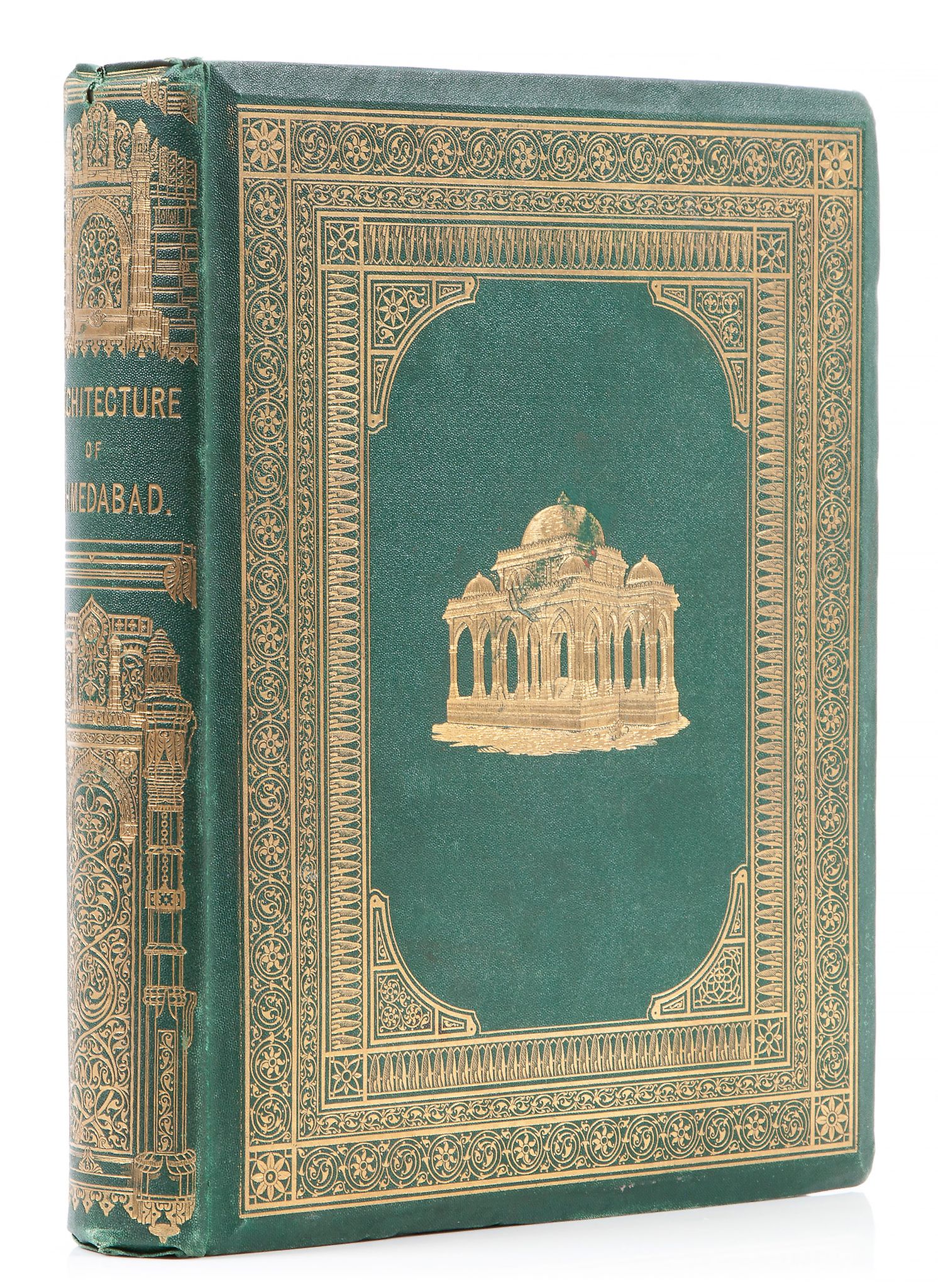 India.- Biggs -  & others. Architecture of Ahmedabad , first edition  ( Col.   Thomas)  &  others.