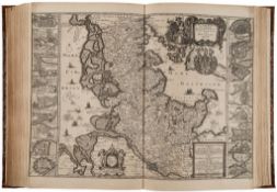 Jansson (Jan) - [Atlas Novus: Germany], single vol. lacking title, 106 mostly regional maps of