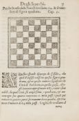 Lopez de Sigura (Ruy) - Il giuoco de gli scacchi, translated from the Spanish by Giovanne Domenico