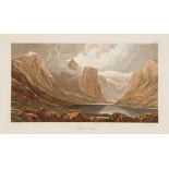 Scotland.- Robson (George Fennell) - Scenery of the Grampian Mountains,  list of subscribers,