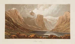 Scotland.- Robson (George Fennell) - Scenery of the Grampian Mountains,  list of subscribers,