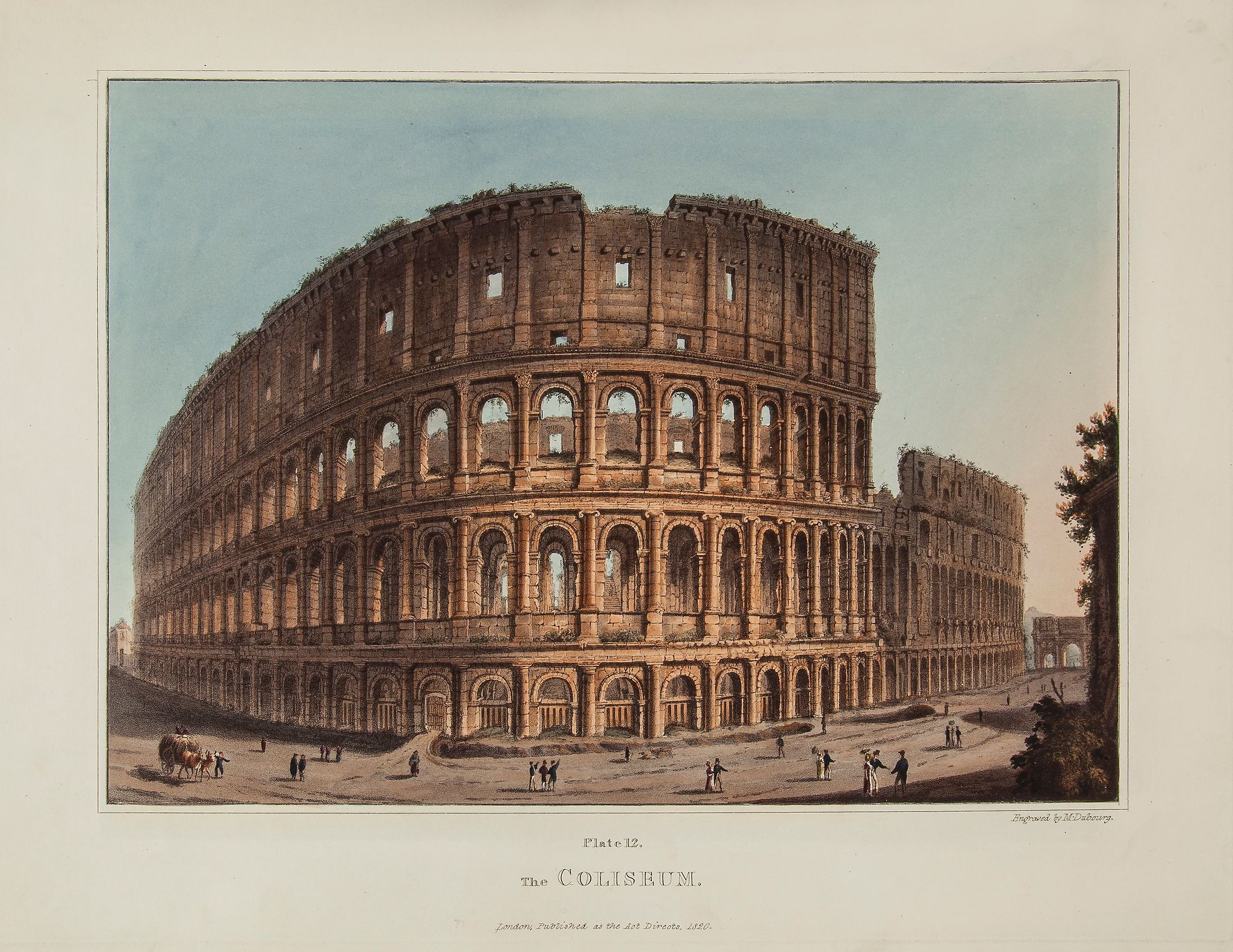 Dubourg (Matthew) - Views of the Remains of Ancient Buildings in Rome, and its Vicinity,  26 fine