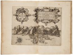 De Bry (Johann Theodor) - Indiae Orientalis Pars IX [and X] 4 parts in 1,  2 titles with engraved