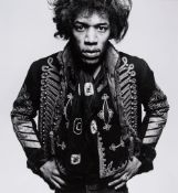 Gered Mankowitz (b.1946) - Jimi Hendrix, 1967 Gelatin silver print, printed 1992, signed and