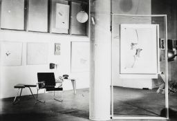Photographer unknown - Moholy-Nagy Exhibit School of Design, Furniture Designed by Students, ca.1940