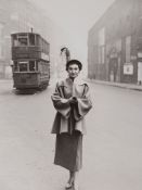 Norman Parkinson (1913-1990) - Woman with Tram, 1949 Gelatin silver print, printed later, signed