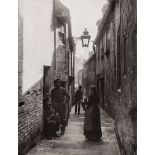 Frank Meadow Sutcliffe (1853-1941) - Fishermen, Whitby, 1890s Four gelatin silver prints, printed