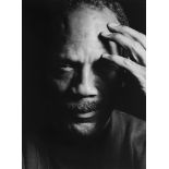 Patrick Demarchelier (b.1943) - Quincy Jones, New York, 1990; Robert Altman, New York, 1994 Two