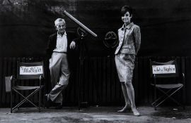 Terry O’Neill (b.1938) - Audrey Hepburn and William Wyler, Paris, 1965 Gelatin silver print, printed