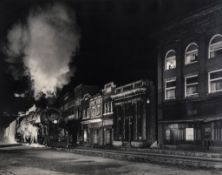 O. Winston Link (1914-2001) - Main Line on Main Street, North Fork, West Virginia, 1958 Gelatin