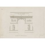 Paris.- Lafitte (L.) - Description de l'Arc Triomphe  de l'étoile  ,   10 engraved plates, several