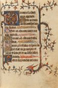 Book of Hours, - Use of Paris, illuminated manuscript in Latin and French Use of Paris,